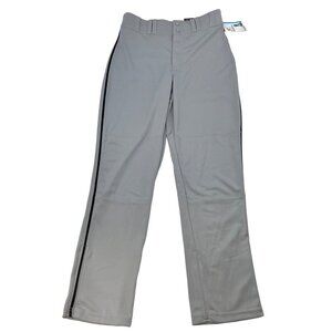 Champro Triple Crown Men’s Open Bottom Baseball Pants Gray/Black Size Medium New